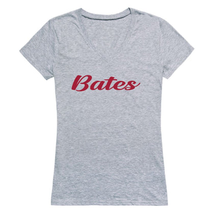 Bates College Bobcats Womens Script T-Shirt Tee