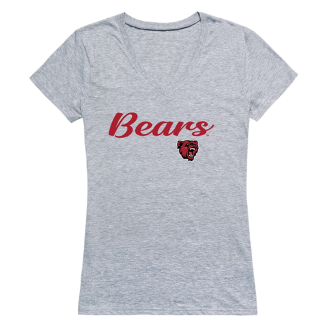 Bridgewater State University Bears Womens Script T-Shirt Tee