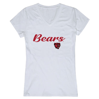 Bridgewater State University Bears Womens Script T-Shirt Tee