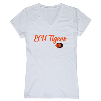 East Central University Tigers Womens Script T-Shirt Tee