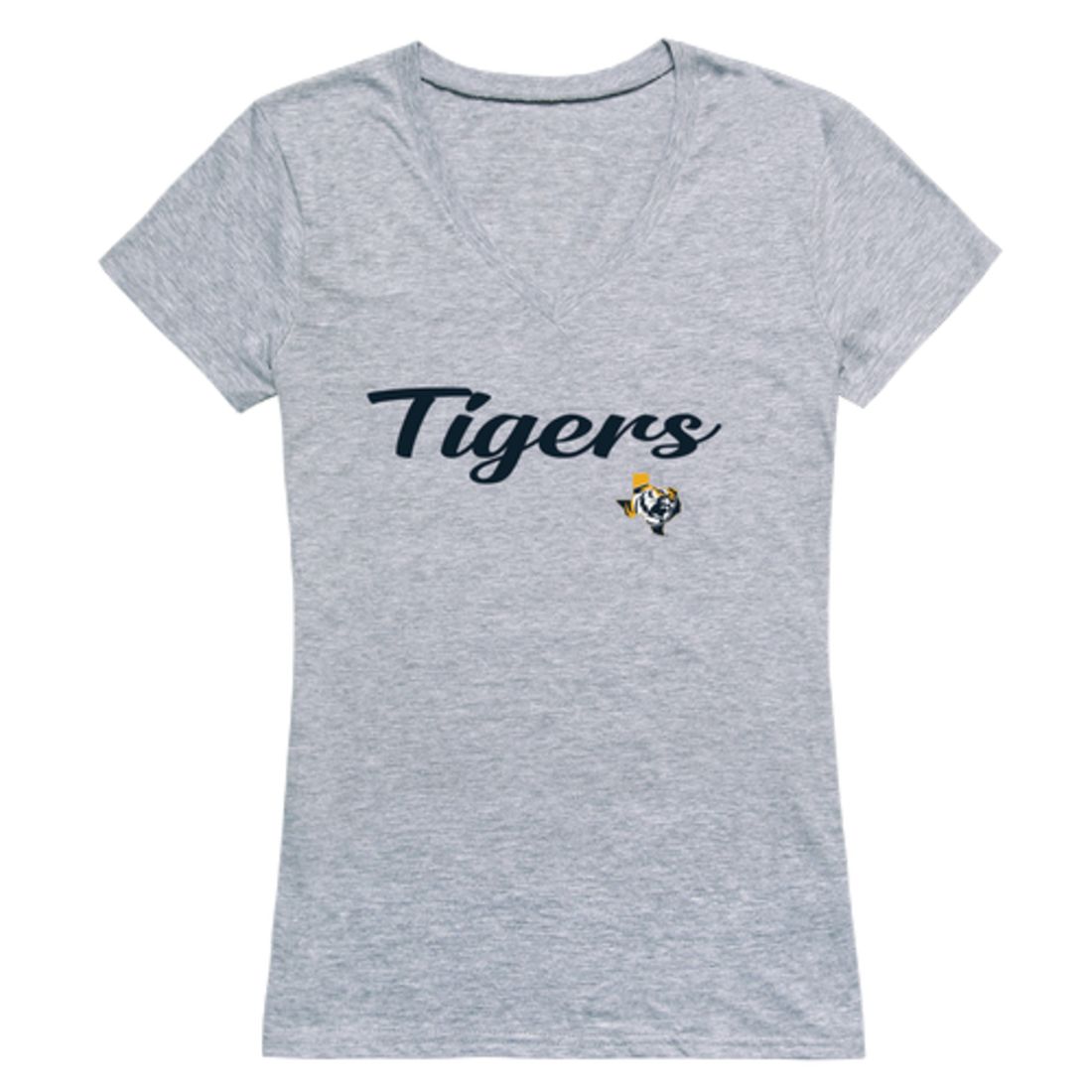 East Texas Baptist University Tigers Womens Script T-Shirt Tee