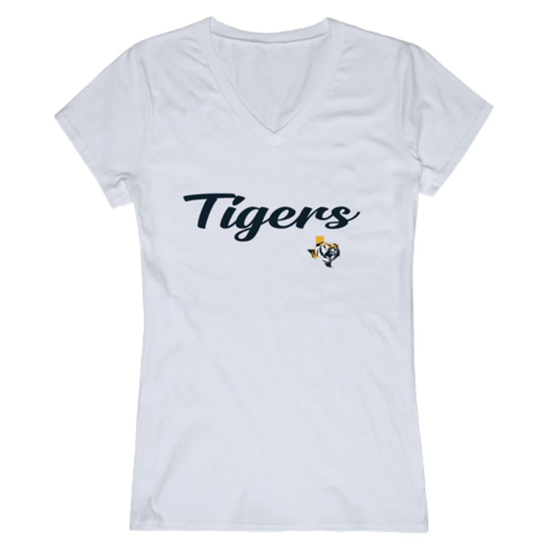 East Texas Baptist University Tigers Womens Script T-Shirt Tee