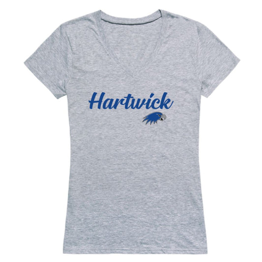 Mouseover Image, Hartwick College Hawks Womens Script T-Shirt Tee
