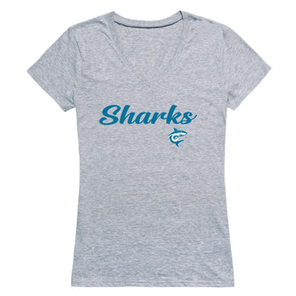 Hawaii Pacific University Sharks Womens Script T-Shirt Tee