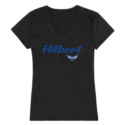 Hilbert College Hawks Womens Script T-Shirt Tee