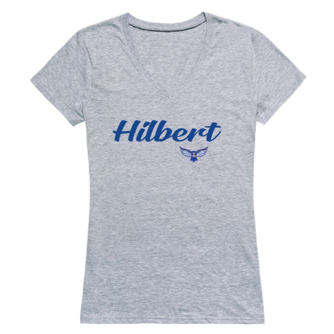 Hilbert College Hawks Womens Script T-Shirt Tee