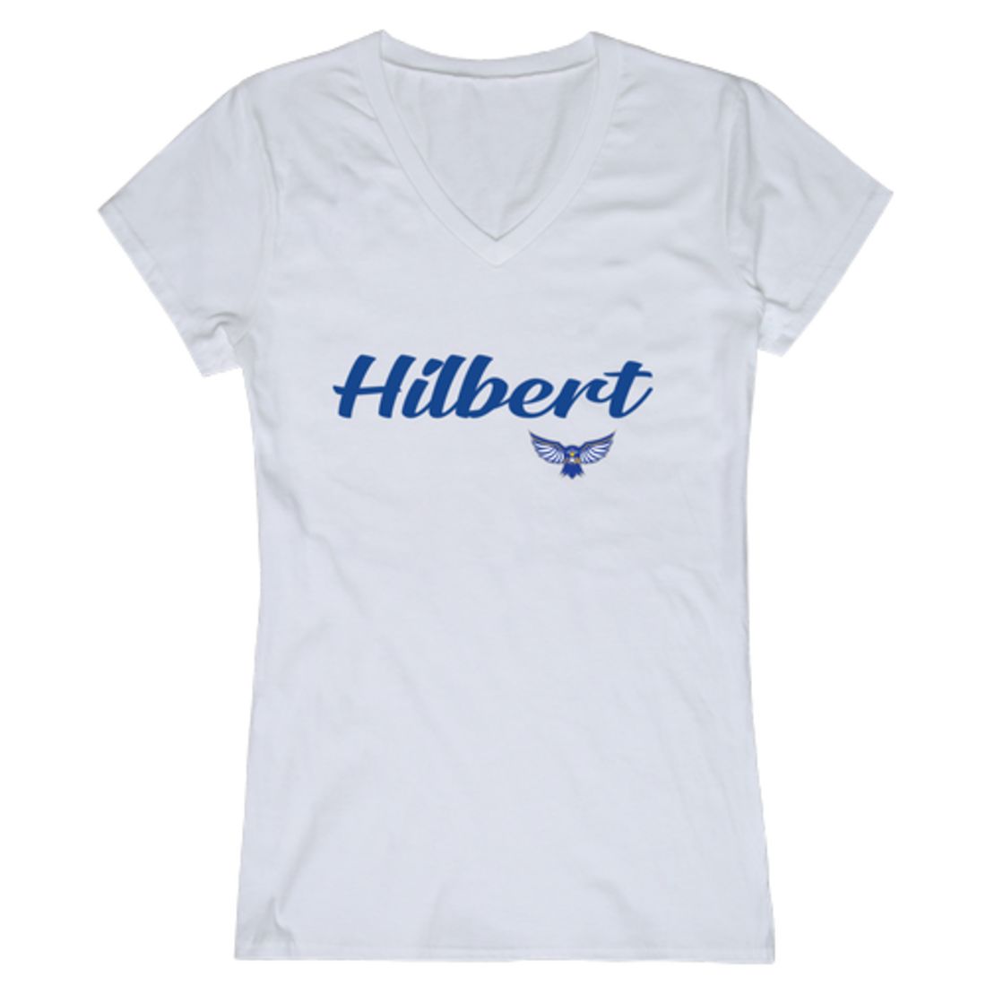 Hilbert College Hawks Womens Script T-Shirt Tee