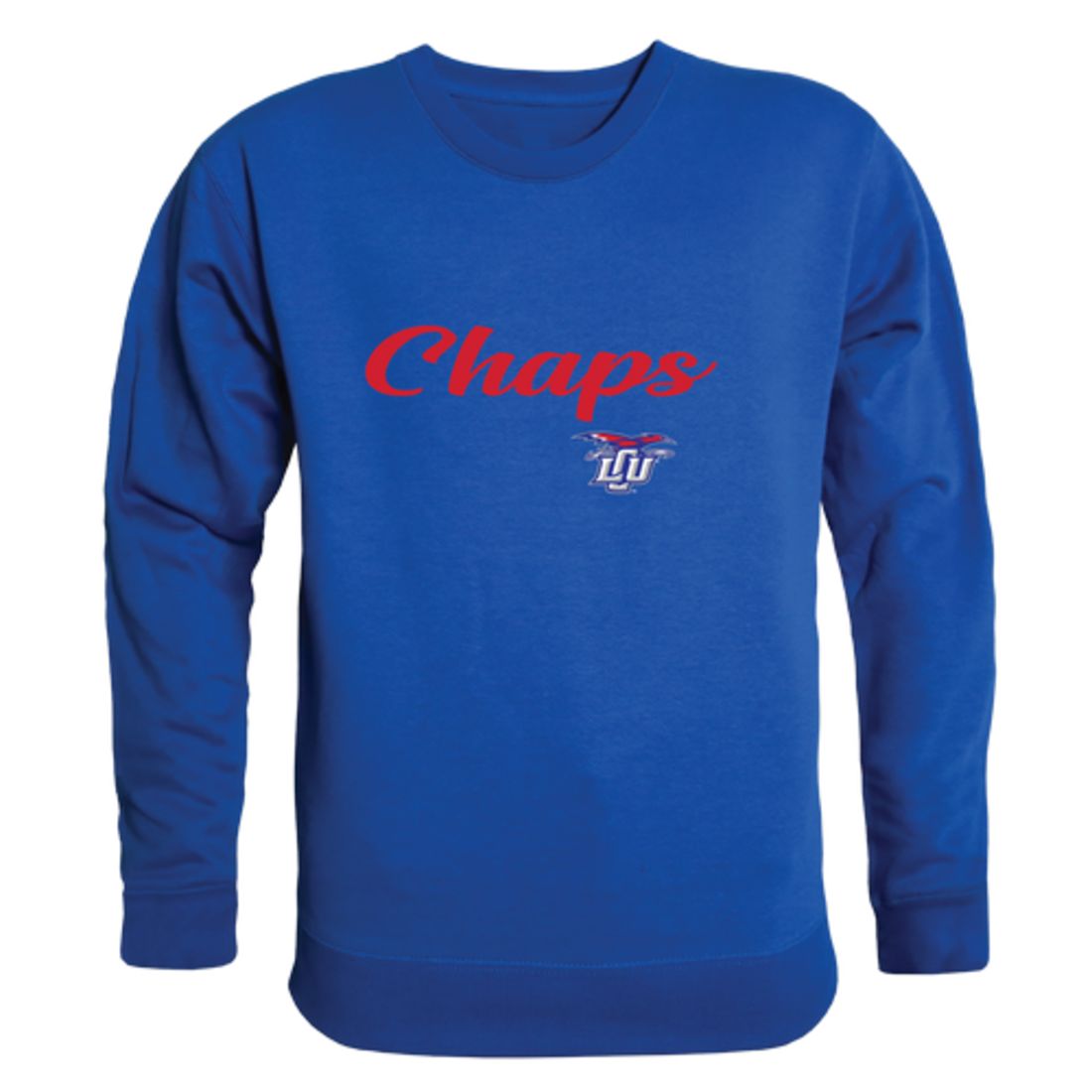 Lubbock-Christian-University-Chaparral-Script-Fleece-Crewneck-Pullover-Sweatshirt