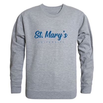 St.-Mary's-University--Rattlers-Script-Fleece-Crewneck-Pullover-Sweatshirt