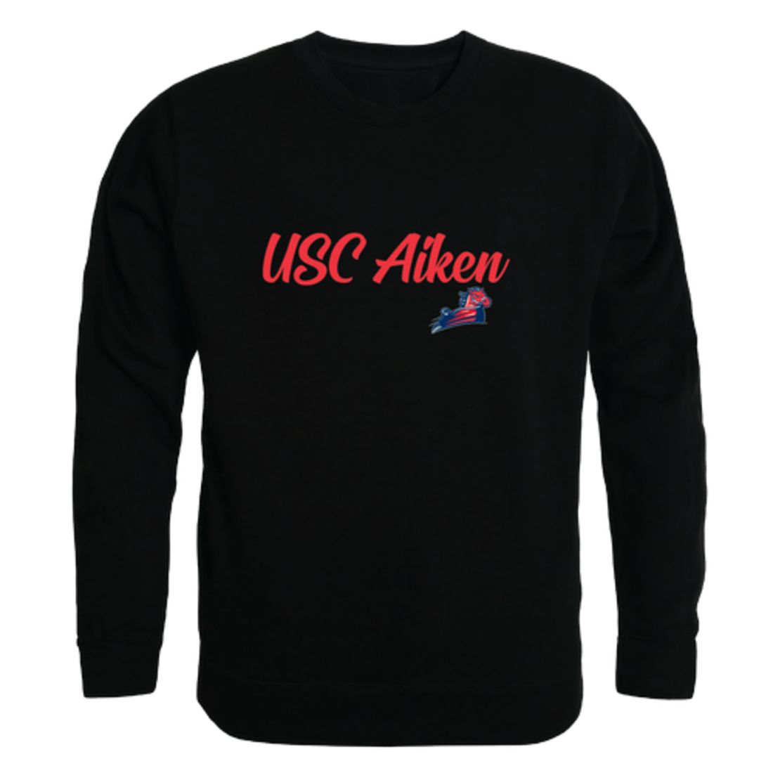 University-of-South-Carolina-Aiken-Pacers-Script-Fleece-Crewneck-Pullover-Sweatshirt