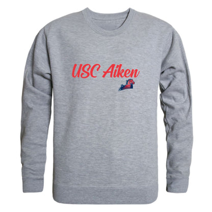 University-of-South-Carolina-Aiken-Pacers-Script-Fleece-Crewneck-Pullover-Sweatshirt