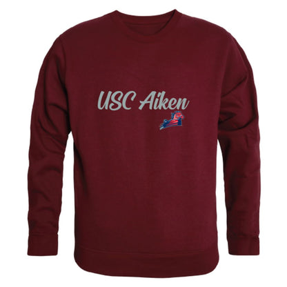 University-of-South-Carolina-Aiken-Pacers-Script-Fleece-Crewneck-Pullover-Sweatshirt