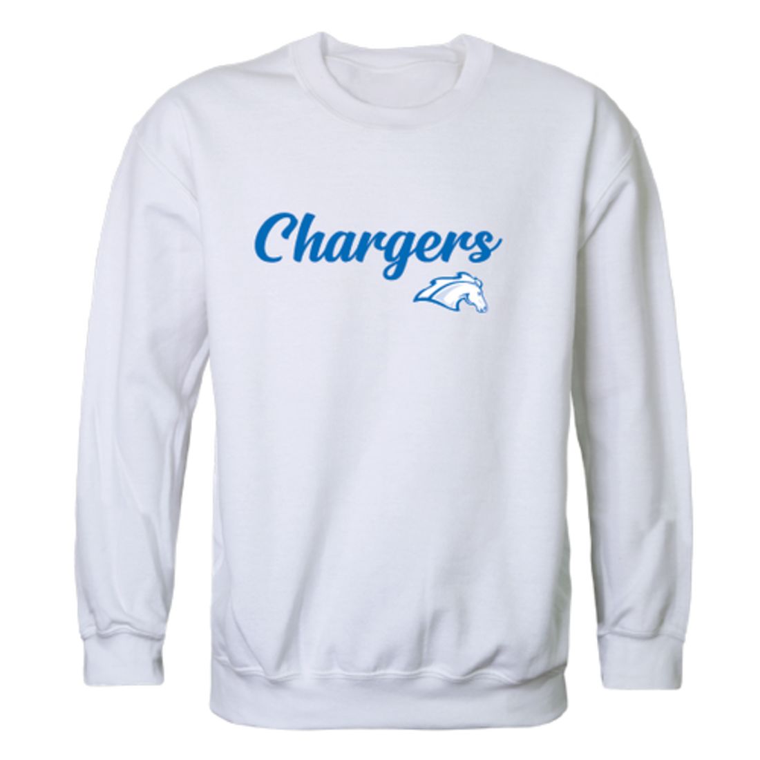 The-University-of-Alabama-in-Huntsville-Chargers-Script-Fleece-Crewneck-Pullover-Sweatshirt