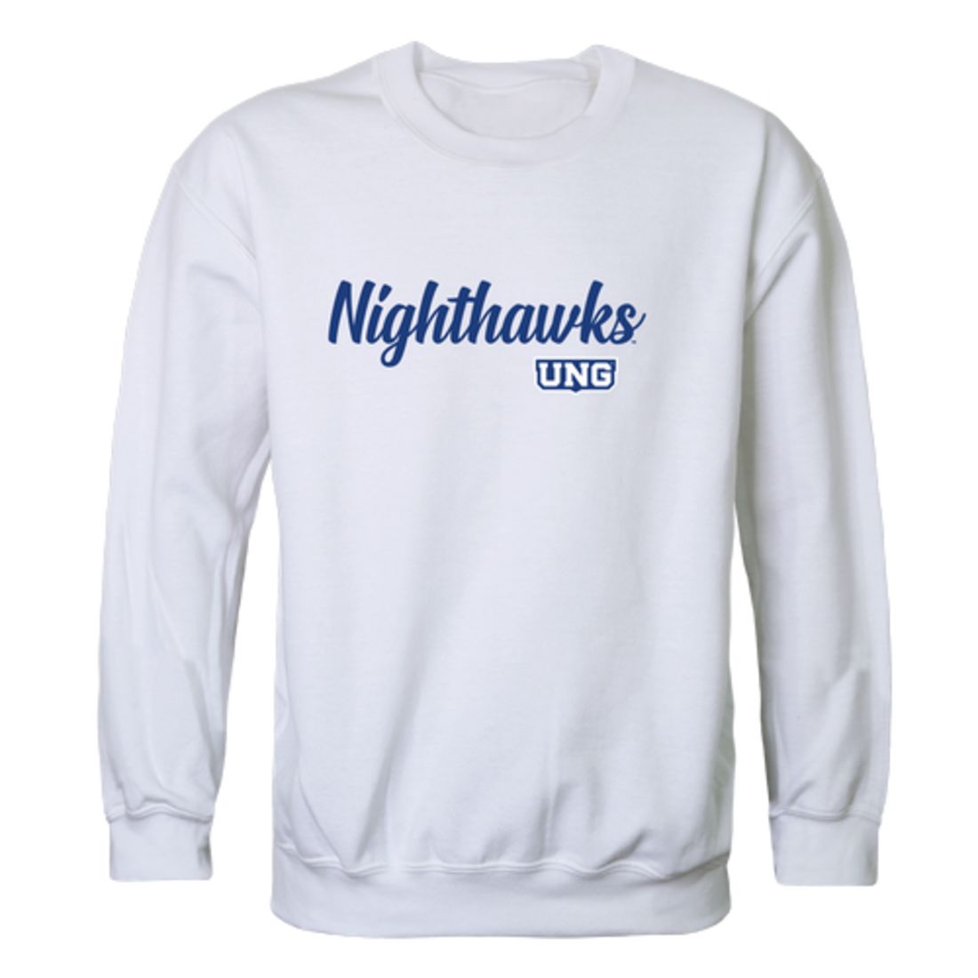 University-of-North-Georgia-Nighthawks-Script-Fleece-Crewneck-Pullover-Sweatshirt