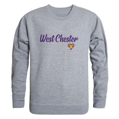 West-Chester-University-Rams-Script-Fleece-Crewneck-Pullover-Sweatshirt