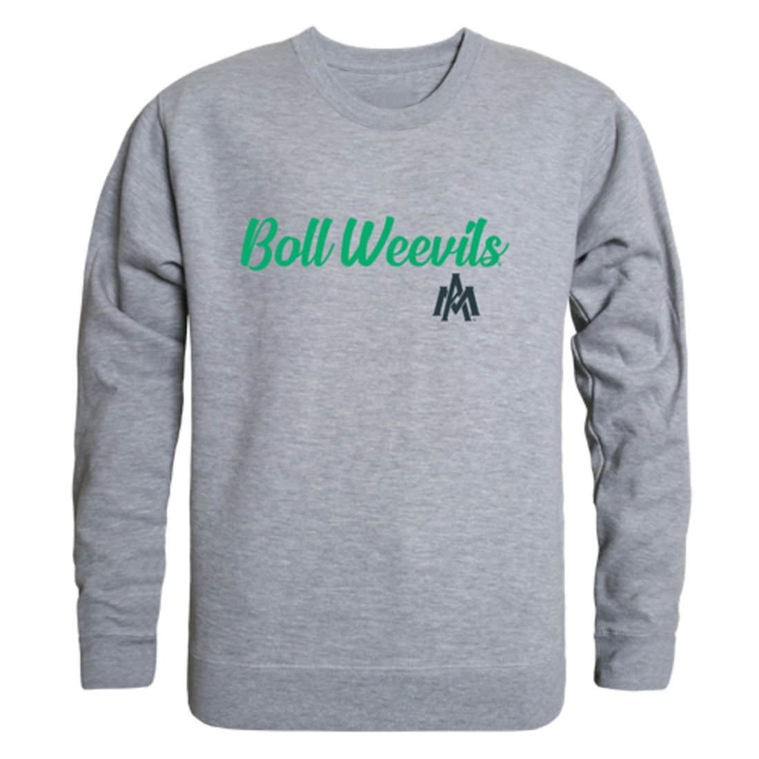 University-of-Arkansas-at-Monticello-Boll-Weevils-&-Cotton-Blossoms-Script-Fleece-Crewneck-Pullover-Sweatshirt