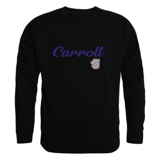 Carroll-College-Saints-Script-Fleece-Crewneck-Pullover-Sweatshirt