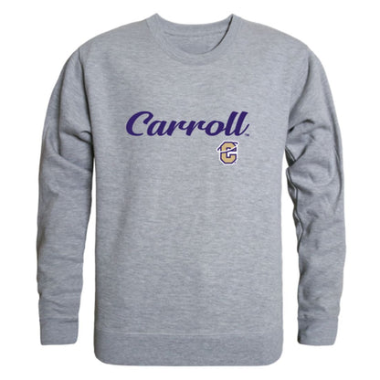 Carroll-College-Saints-Script-Fleece-Crewneck-Pullover-Sweatshirt