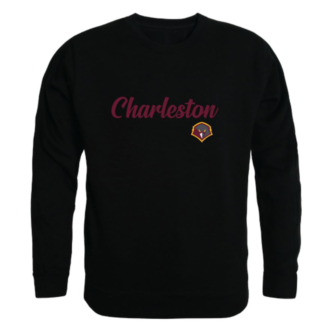 University-of-Charleston-Golden-Eagles-Script-Fleece-Crewneck-Pullover-Sweatshirt