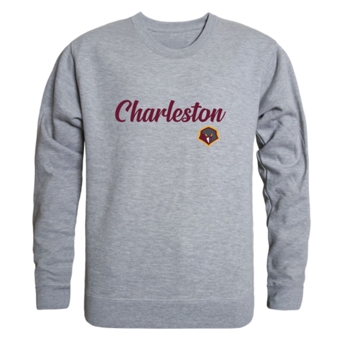 University-of-Charleston-Golden-Eagles-Script-Fleece-Crewneck-Pullover-Sweatshirt