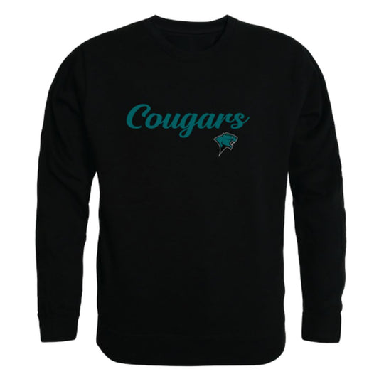 Chicago-State-University-Cougars-Script-Fleece-Crewneck-Pullover-Sweatshirt