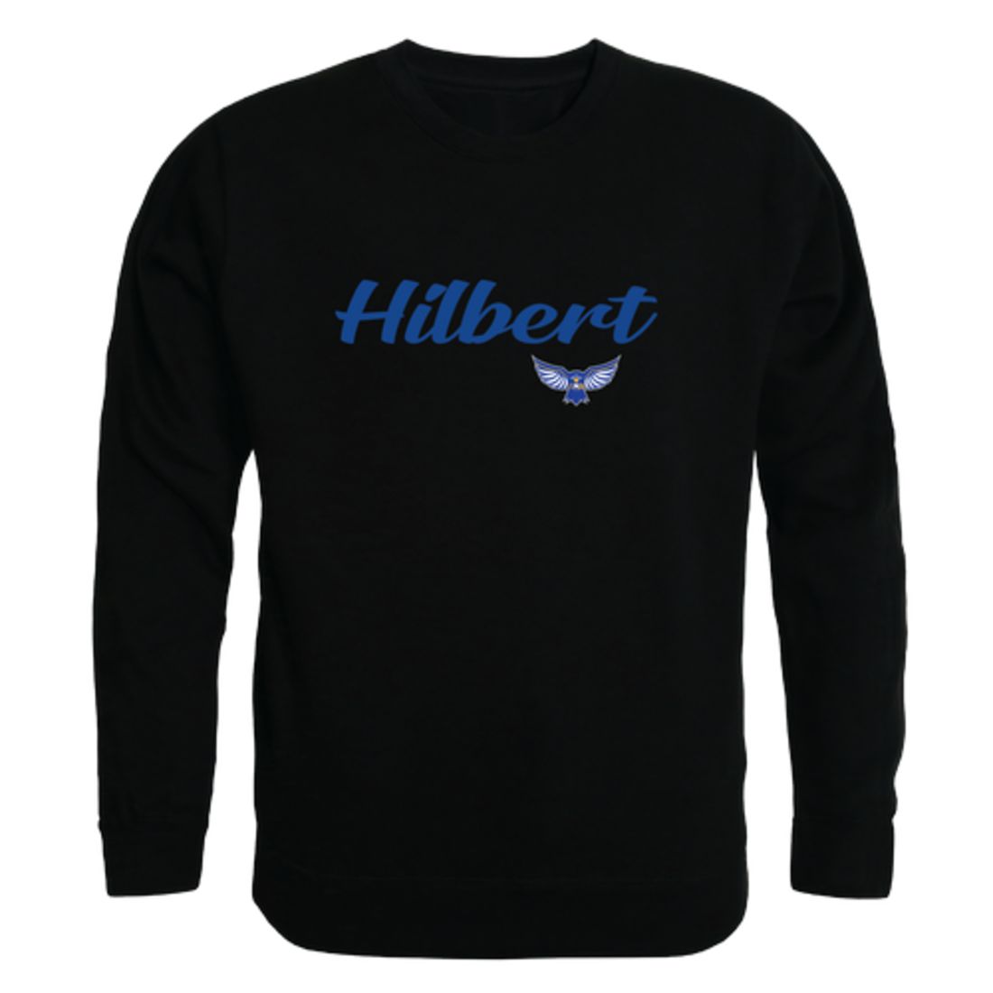Hilbert-College-Hawks-Script-Fleece-Crewneck-Pullover-Sweatshirt