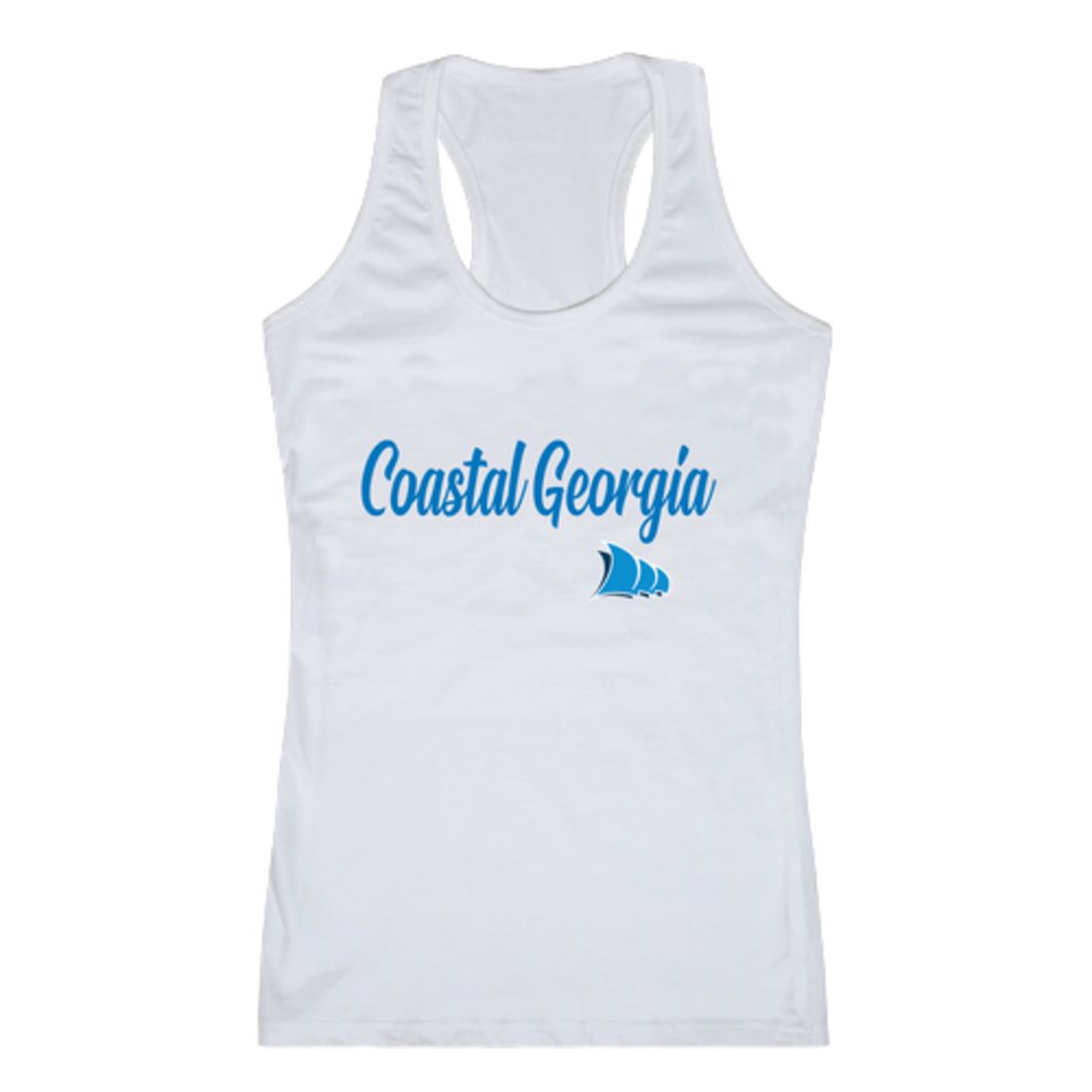 College of Coastal Georgia Mariners Womens Script Tank Top