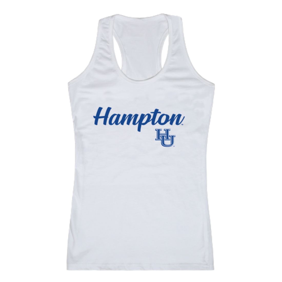 Hampton University Pirates Womens Script Tank Top