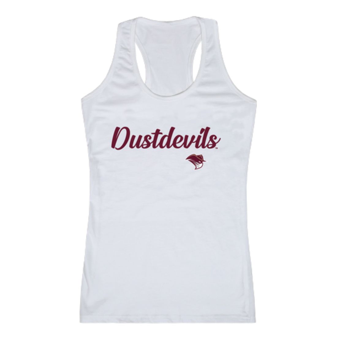 Texas A&M International University DustDevils Womens Script Tank Top