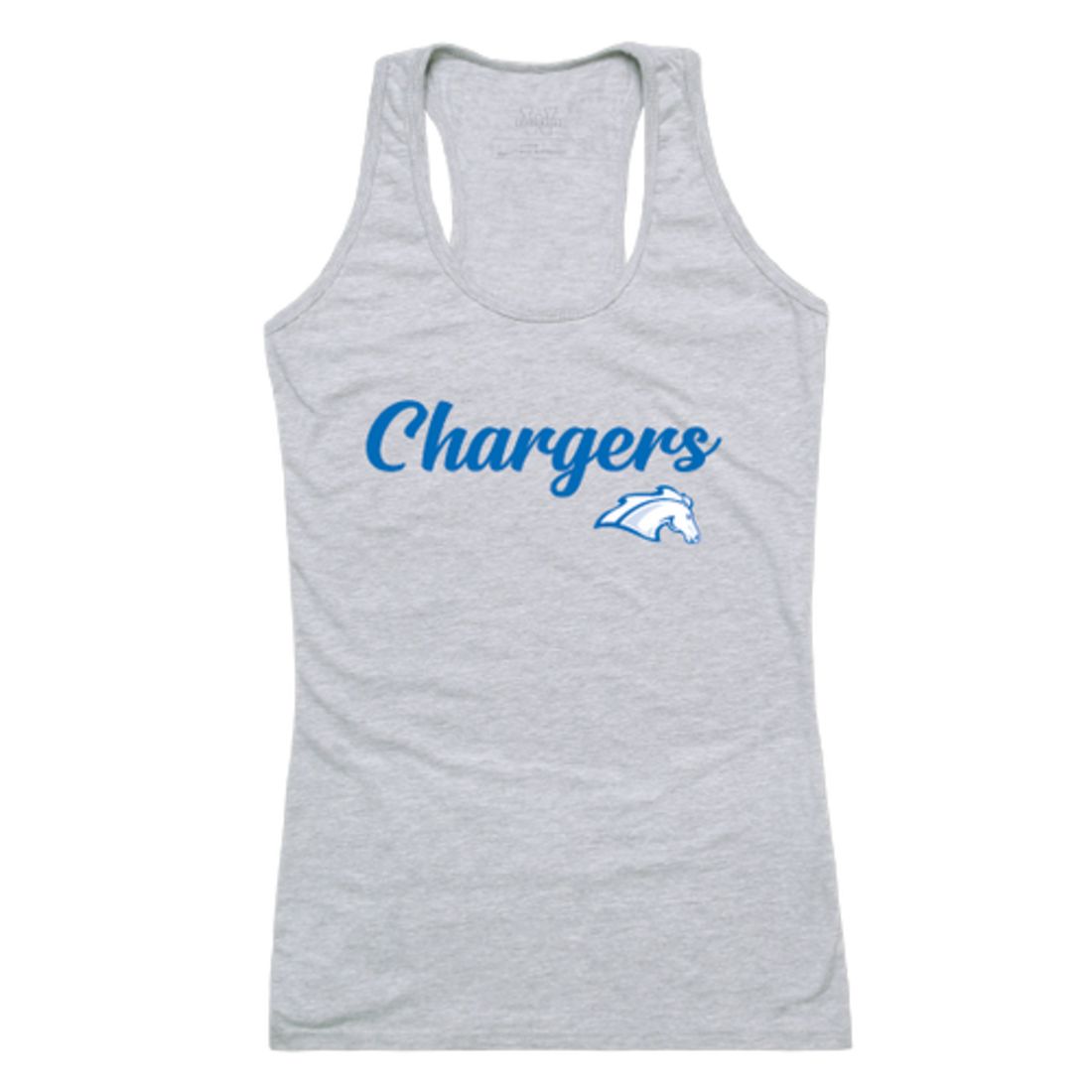 The University of Alabama in Huntsville Chargers Womens Script Tank Top