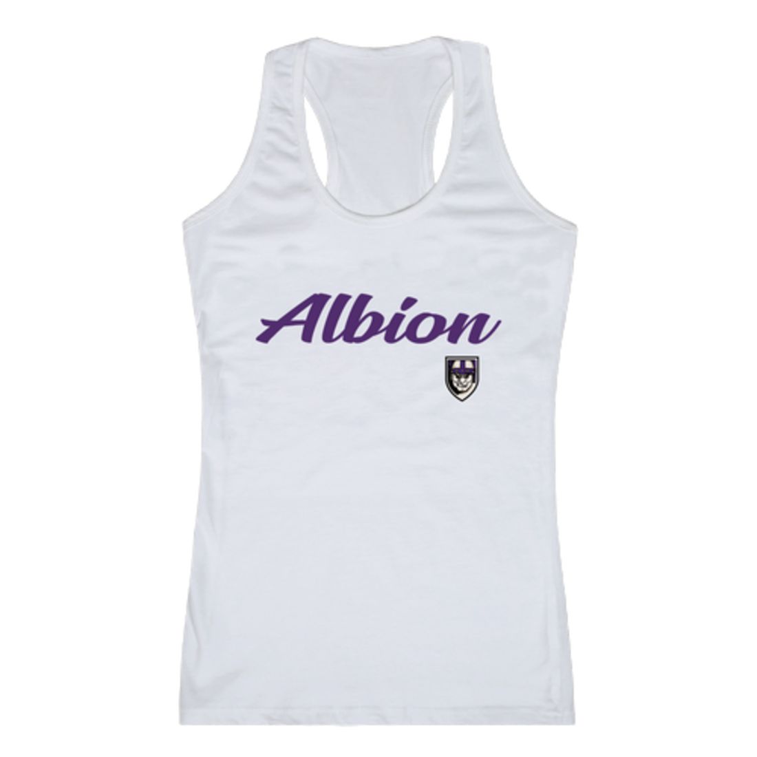 Albion College Britons Womens Script Tank Top