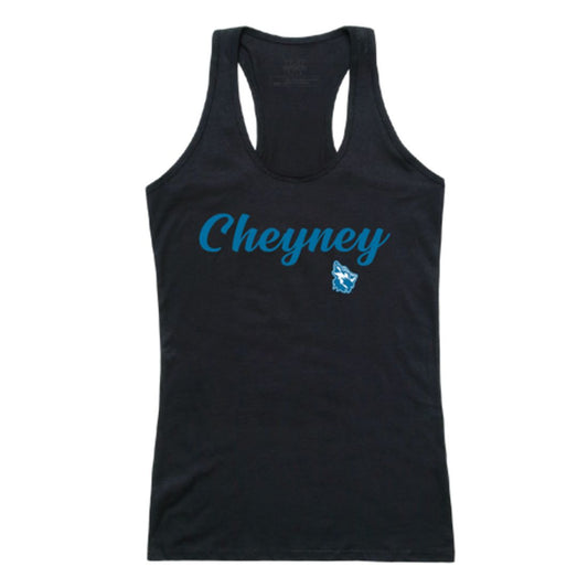 Cheyney University of Pennsylvania Wolves Womens Script Tank Top