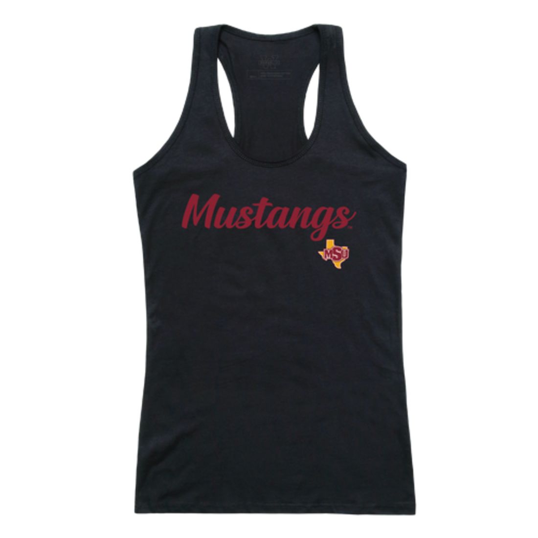 Midwestern State University Mustangs Womens Script Tank Top