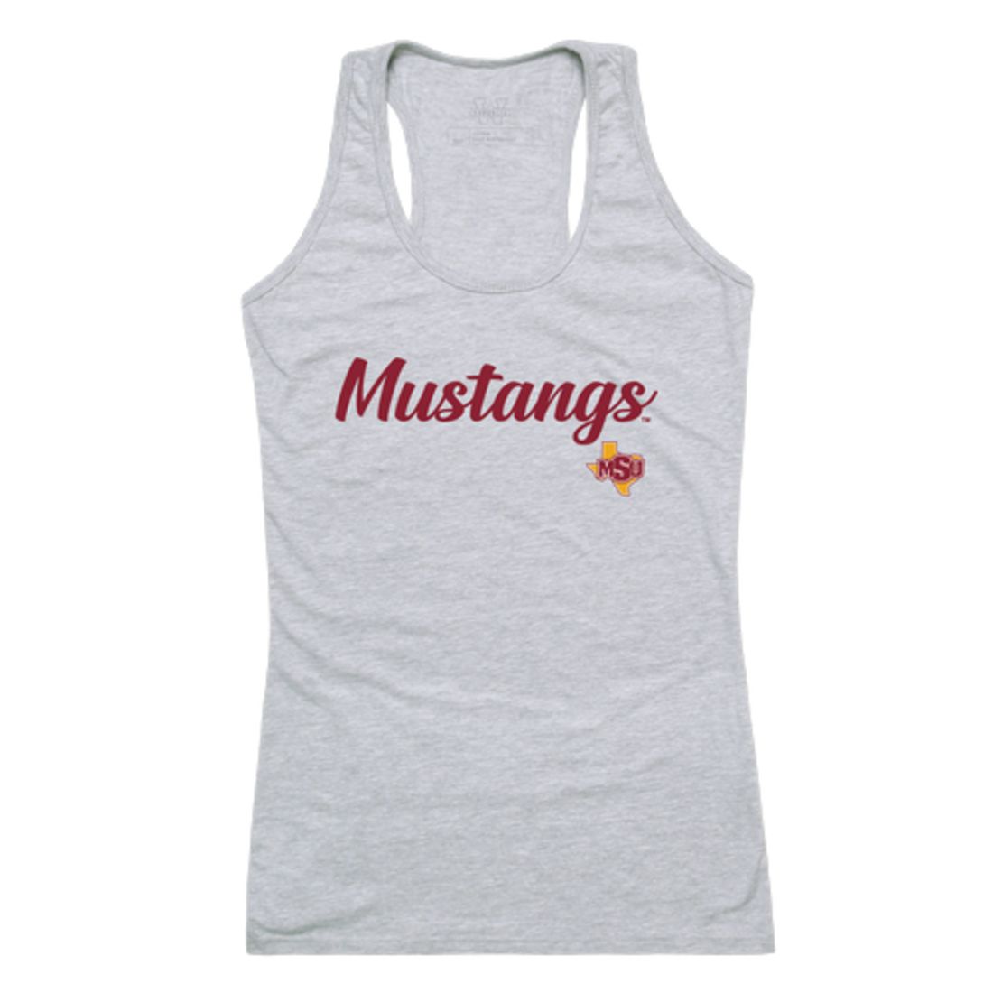 Midwestern State University Mustangs Womens Script Tank Top