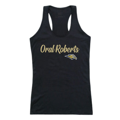 Oral Roberts University Golden Eagles Womens Script Tank Top