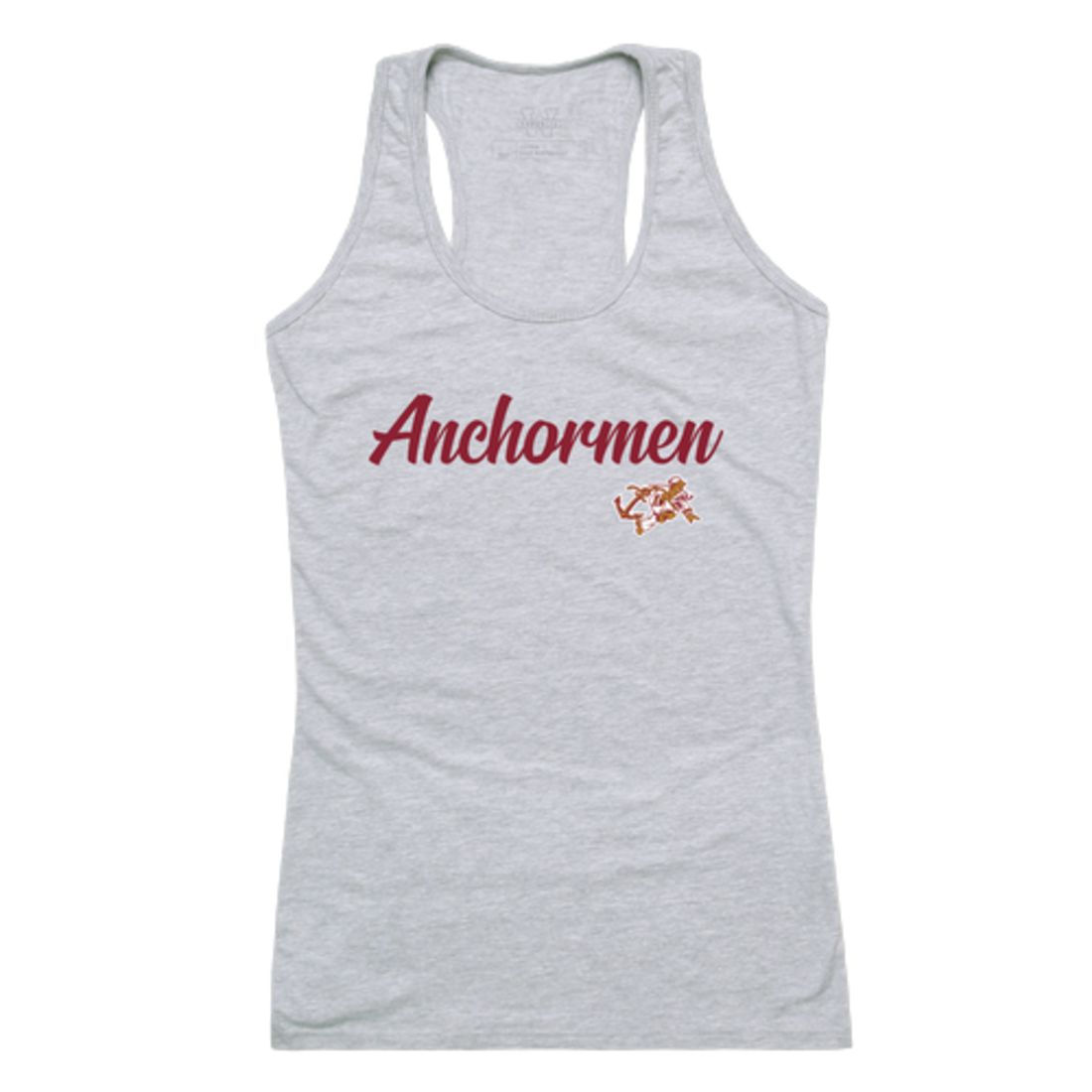 Rhode Island College Anchormen Womens Script Tank Top