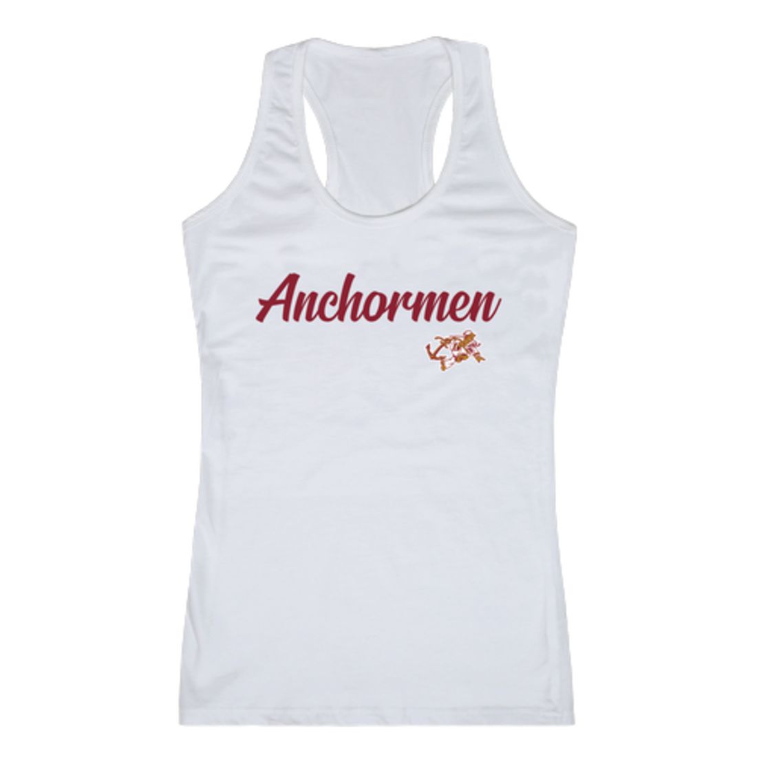 Rhode Island College Anchormen Womens Script Tank Top