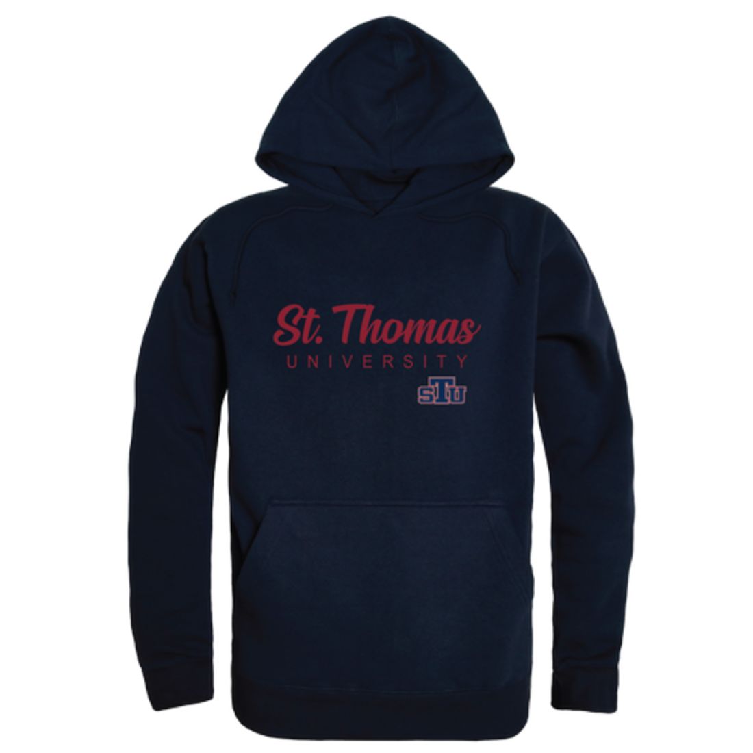 St.-Thomas-University-Bobcats-Script-Fleece-Hoodie-Sweatshirts