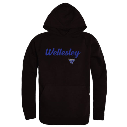 Wellesley-College-Blue-Script-Fleece-Hoodie-Sweatshirts