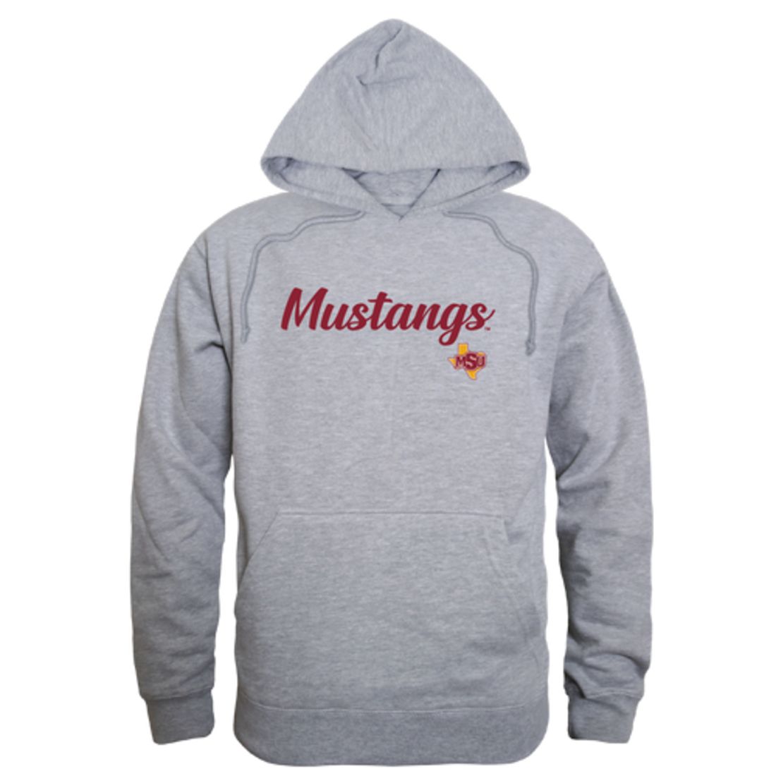 Midwestern-State-University-Mustangs-Script-Fleece-Hoodie-Sweatshirts