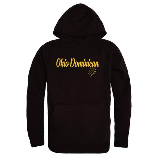 Ohio-Dominican-University-Panthers-Script-Fleece-Hoodie-Sweatshirts