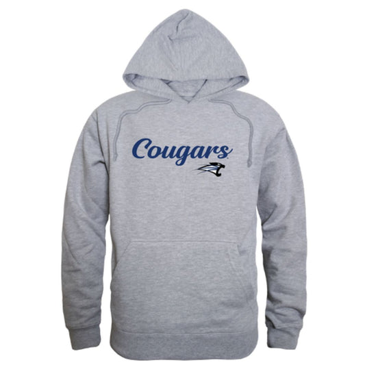 University-of-Saint-Francis-Cougars-Script-Fleece-Hoodie-Sweatshirts