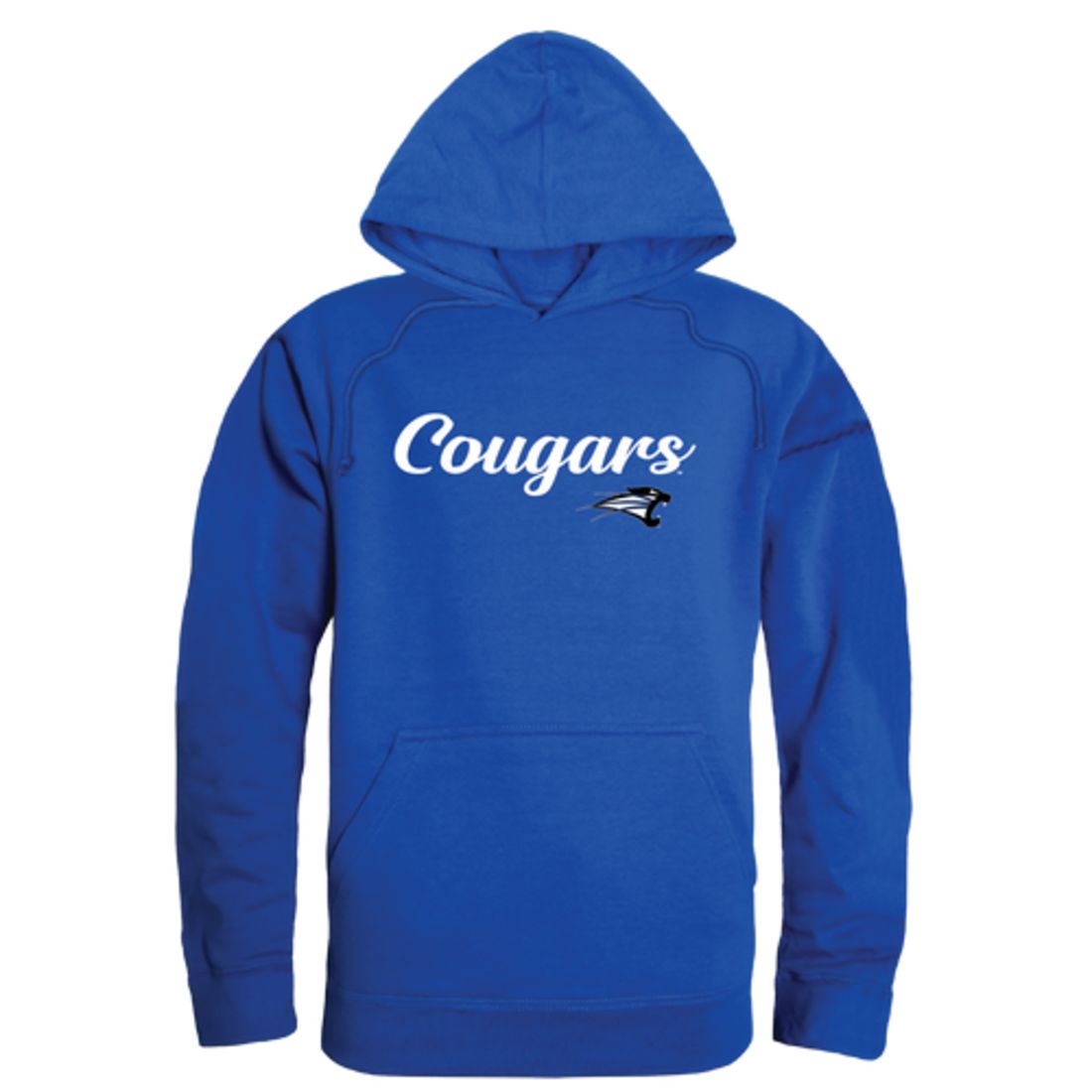 University-of-Saint-Francis-Cougars-Script-Fleece-Hoodie-Sweatshirts