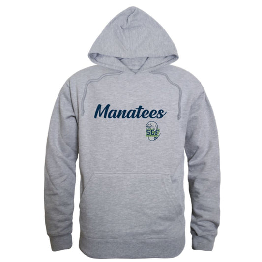 State-College-of-Florida-Manatees-Script-Fleece-Hoodie-Sweatshirts