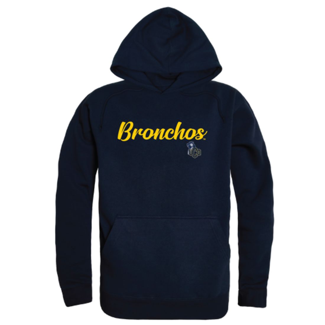 University-of-Central-Oklahoma-Bronchos-Script-Fleece-Hoodie-Sweatshirts