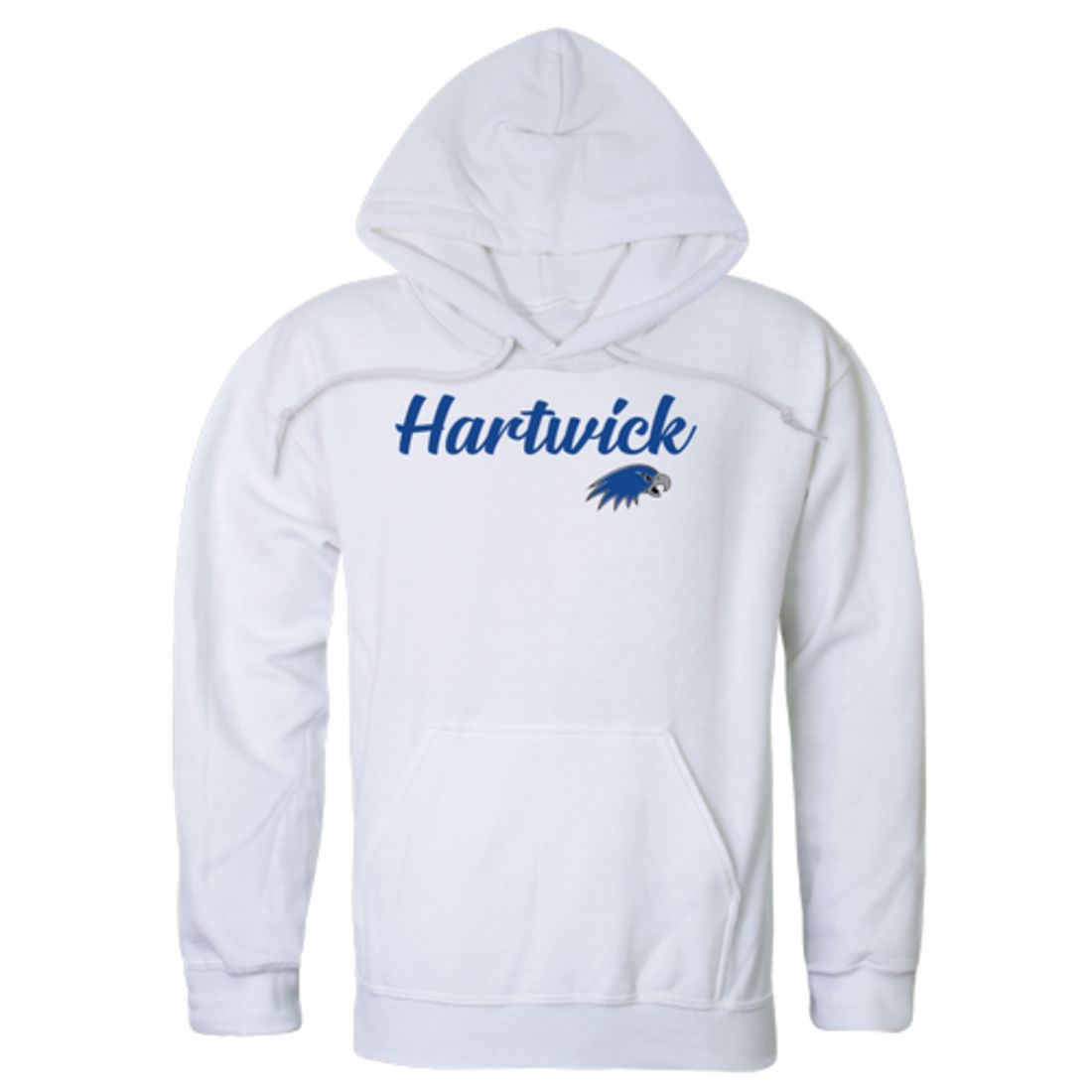 Hartwick-College-Hawks-Script-Fleece-Hoodie-Sweatshirts