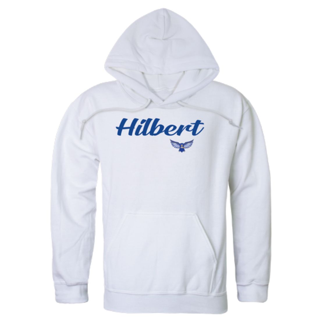 Hilbert-College-Hawks-Script-Fleece-Hoodie-Sweatshirts