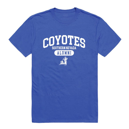 Mouseover Image, College of Southern Nevada Coyotes Alumni T-Shirts