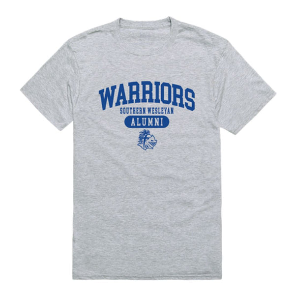 W Republic Southern Wesleyan Warriors Alumni Hoodie Sweatshirts - Heather Grey, XX-Large