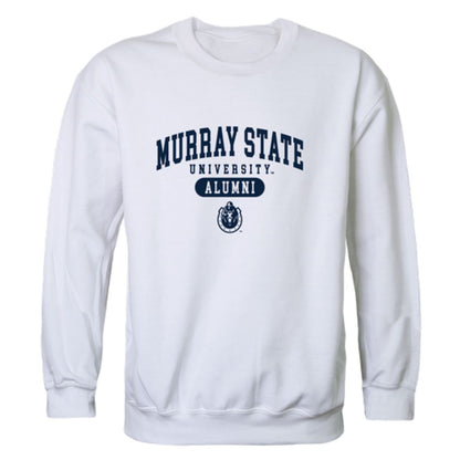 MSU Murray State University Racers Alumni Fleece Crewneck Pullover Sweatshirt Heather Gray-Campus-Wardrobe